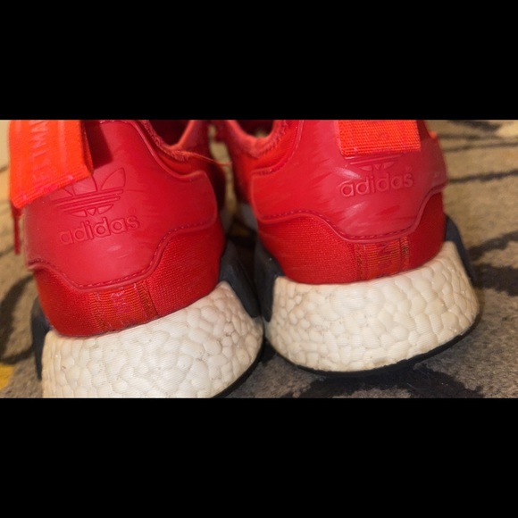 Red NMD Adidas size 13 - Picture 5 of 5